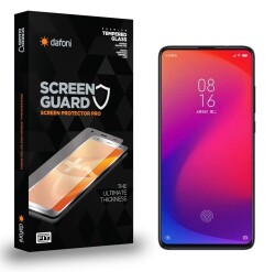 Dafoni Xiaomi Mi 9T Tempered Glass Premium Cam Ekran Koruyucu - Dafoni
