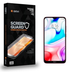 Dafoni Xiaomi Redmi 8 Tempered Glass Premium Cam Ekran Koruyucu - Dafoni