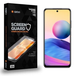 Dafoni Xiaomi Redmi Note 10 5G Tempered Glass Premium Cam Ekran Koruyucu - Dafoni