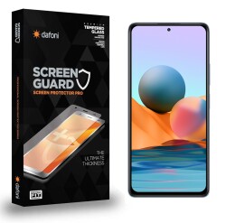 Dafoni Xiaomi Redmi Note 10 Pro Tempered Glass Premium Cam Ekran Koruyucu - Dafoni