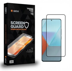 Dafoni Xiaomi Redmi Note 13 Pro Tempered Glass Premium Full Cam Ekran Koruyucu - Dafoni