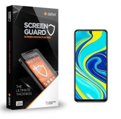 Dafoni Xiaomi Redmi Note 9 Pro Tempered Glass Premium Cam Ekran Koruyucu - Dafoni