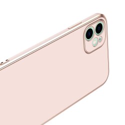 Eiroo Borderline iPhone 12 Kamera Korumalı Kırmızı Silikon Kılıf - 2