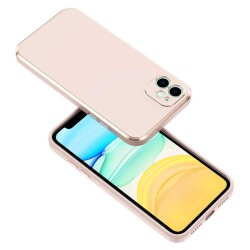 Eiroo Borderline iPhone 12 Kamera Korumalı Kırmızı Silikon Kılıf - 3
