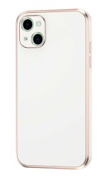 Eiroo Borderline iPhone 14 Kamera Korumalı Silikon Kılıf - Eiroo