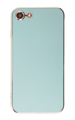 Eiroo Borderline iPhone 6 / 6S Kamera Korumalı Yeşil Silikon Kılıf - Eiroo
