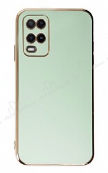 Eiroo Borderline Oppo A54 4G Kamera Korumalı Yeşil Silikon Kılıf - Eiroo