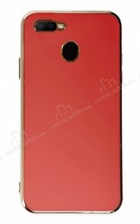 Eiroo Borderline Oppo A5s Kamera Korumalı Kırmızı Silikon Kılıf - Eiroo
