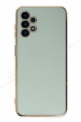 Eiroo Borderline Samsung Galaxy A13 Kamera Korumalı Yeşil Silikon Kılıf - Eiroo