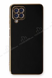 Eiroo Borderline Samsung Galaxy A22 4G Kamera Korumalı Siyah Silikon Kılıf - Eiroo