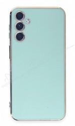 Eiroo Borderline Samsung Galaxy A24 4G Kamera Korumalı Yeşil Silikon Kılıf - Eiroo