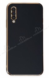 Eiroo Borderline Samsung Galaxy A50 Kamera Korumalı Siyah Silikon Kılıf - Eiroo