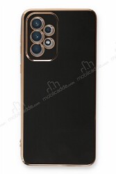 Eiroo Borderline Samsung Galaxy A73 Kamera Korumalı Siyah Silikon Kılıf - Eiroo