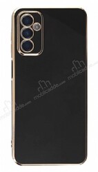 Eiroo Borderline Samsung Galaxy M13 Kamera Korumalı Siyah Silikon Kılıf - Eiroo