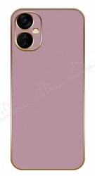 Eiroo Borderline Tecno Spark 9 Pro Kamera Korumalı Mor Silikon Kılıf - Eiroo