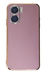 Eiroo Borderline vivo Y16 Kamera Korumalı Mor Silikon Kılıf - Eiroo