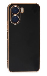 Eiroo Borderline vivo Y16 Kamera Korumalı Siyah Silikon Kılıf - Eiroo