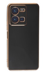 Eiroo Borderline vivo Y35 Kamera Korumalı Siyah Silikon Kılıf - Eiroo