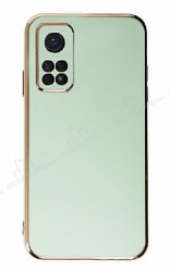 Eiroo Borderline Xiaomi Mi 10T / 10T Pro Kamera Korumalı Yeşil Silikon Kılıf - Eiroo