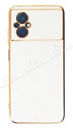 Eiroo Borderline Xiaomi Poco M5 Kamera Korumalı Beyaz Silikon Kılıf - Eiroo
