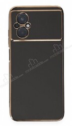 Eiroo Borderline Xiaomi Poco M5 Kamera Korumalı Siyah Silikon Kılıf - Eiroo