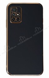 Eiroo Borderline Xiaomi Redmi 10 Kamera Korumalı Siyah Silikon Kılıf - Eiroo