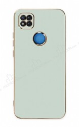 Eiroo Borderline Xiaomi Redmi 9C Kamera Korumalı Yeşil Silikon Kılıf - Eiroo