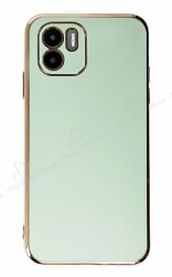 Eiroo Borderline Xiaomi Redmi A1 Kamera Korumalı Yeşil Silikon Kılıf - Eiroo