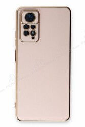Eiroo Borderline Xiaomi Redmi Note 11 Pro Kamera Korumalı Pembe Silikon Kılıf - Eiroo