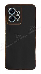 Eiroo Borderline Xiaomi Redmi Note 12 4G Kamera Korumalı Siyah Silikon Kılıf - Eiroo