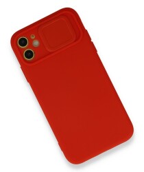 Eiroo Color Lens iPhone 12 Pro Max 6.7 inç Kamera Korumalı Yeşil Silikon Kılıf - 2