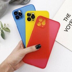 Eiroo Ghost Thin iPhone 11 Pro Max Ultra İnce Siyah Rubber Kılıf - 4
