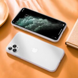 Eiroo Ghost Thin iPhone 11 Pro Max Ultra İnce Siyah Rubber Kılıf - 6