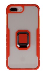 Eiroo Guard iPhone 7 Plus / 8 Plus Ultra Koruma Kırmızı Kılıf - Eiroo