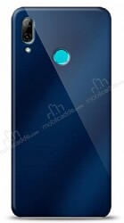 Eiroo Huawei Y7 2019 Silikon Kenarlı Aynalı Lacivert Kılıf - Eiroo
