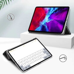 Eiroo iPad Pro 11 2020 Slim Cover Siyah Kılıf - 5