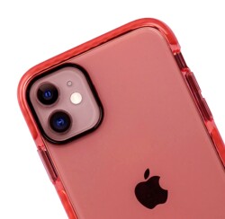 Eiroo Jelly iPhone 7 / 8 Kırmızı Silikon Kılıf - 2
