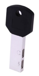 Eiroo Key Lightning Girişi Çoğaltıcı Silver Adaptör - Eiroo