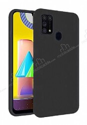 Eiroo Lansman Samsung Galaxy M31 Siyah Silikon Kılıf - Eiroo