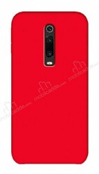 Eiroo Lansman Xiaomi Mi 9T Kırmızı Silikon Kılıf - Eiroo