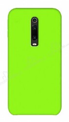 Eiroo Lansman Xiaomi Mi 9T Yeşil Silikon Kılıf - Eiroo