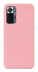 Eiroo Lansman Xiaomi Redmi Note 10 Pro Pembe Silikon Kılıf - Eiroo