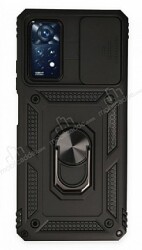 Eiroo Magnet Lens Xiaomi Redmi Note 11 Pro Ultra Koruma Siyah Kılıf - Eiroo