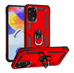 Eiroo Magnet Ring Xiaomi Redmi Note 11 Pro 5G Ultra Koruma Kılıf - Eiroo