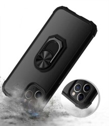 Eiroo Magnetics iPhone 12 Pro Max 6.7 inç Ultra Koruma Kırmızı Kılıf - 5