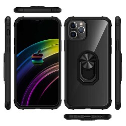 Eiroo Magnetics iPhone 12 Pro Max 6.7 inç Ultra Koruma Kırmızı Kılıf - 7