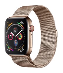 Eiroo Milanese Loop Apple Watch Metal Kordon ( 38 mm ) - Eiroo