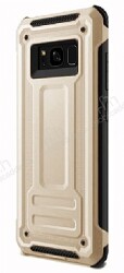 Eiroo Screwed Power Samsung Galaxy Note 8 Ultra Koruma Gold Kılıf - Eiroo