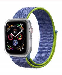 Eiroo Spor Loop Apple Watch Kumaş Kordon (42 mm) - Eiroo