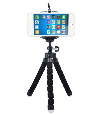 Eiroo Universal Medium Ahtapot Siyah Tripod 18 cm - Eiroo